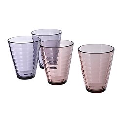 GLASMAL - Gelas, warna campuran, 34 cl
