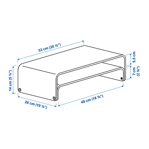VATTENKAR Measurement Illustration