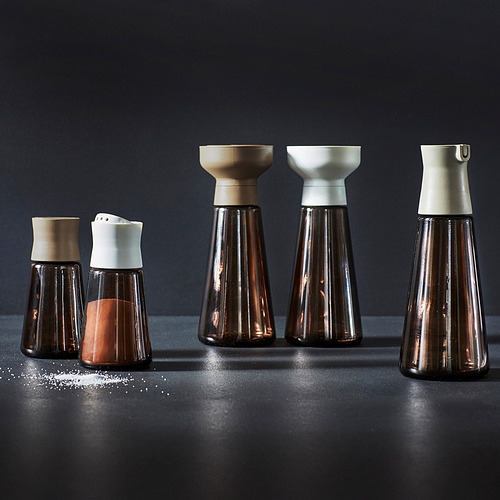 HALVTOM salt and pepper shakers