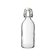 KORKEN - Botol dengan penutup, kaca bening, 0.5 l