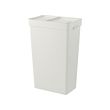 HÅLLBAR - Bin with lid, light grey, 35 l