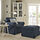 EKTORP - armchair, Kilanda dark blue | IKEA Indonesia - PE920355_S1