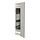 METOD/MAXIMERA - kbinet tinggi dg interior kbersihan, putih/Havstorp abu-abu muda, 40x60x200 cm | IKEA Indonesia - PE949440_S1