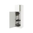 METOD - High cabinet with cleaning interior, white/Stensund white, 60x60x200 cm
