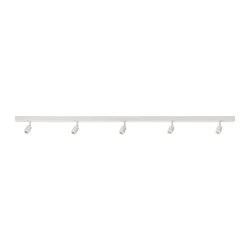 BÄVE - LED ceiling track, 5-spots, white