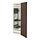 METOD/MAXIMERA - kbinet tinggi dg interior kbersihan, putih/Sinarp cokelat, 60x60x200 cm | IKEA Indonesia - PE949518_S1