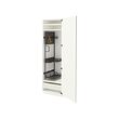 METOD/MAXIMERA - High cabinet with cleaning interior, white/Vallstena white, 60x60x200 cm