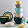 GARNITYREN bowl with lid, set of 5