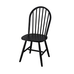 SKOGSTA - Chair, black