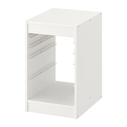 TROFAST - Frame, white, 34x44x56 cm