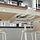 MITTZON - meja rapat, veneer kayu walnut/putih, 140x108x75 cm | IKEA Indonesia - PE920613_S1