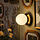 AKTERSPRING wall lamp, wired-in installation