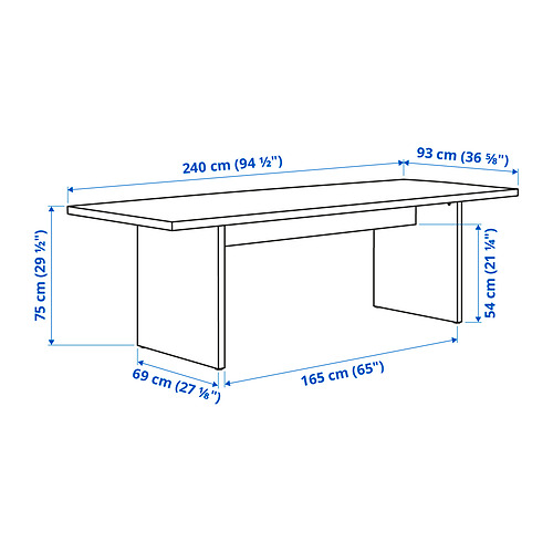 BERGSHYTTAN Measurement Illustration