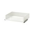 KOMPLEMENT - drawer with glass front, white, 75x58 cm | IKEA Indonesia - PE701964_S2