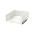 KOMPLEMENT - drawer with glass front, white, 50x58 cm | IKEA Indonesia - PE701971_S2