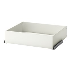 KOMPLEMENT - Drawer, white, 75x58 cm