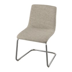 LUSTEBO - Chair, Viarp beige/brown