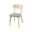 LISABO - kursi, kayu ash/Tallmyra putih/hitam | IKEA Indonesia - PE920705_S2
