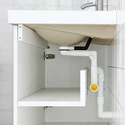 TÄNNFORSEN meja wastafel dengan pintu