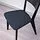 LISABO - kursi, hitam/Tallmyra hitam/abu-abu | IKEA Indonesia - PE920711_S1