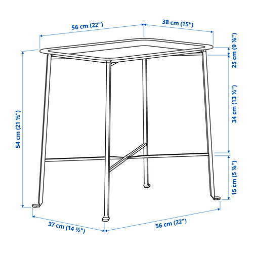 KUNGSHATT Measurement Illustration