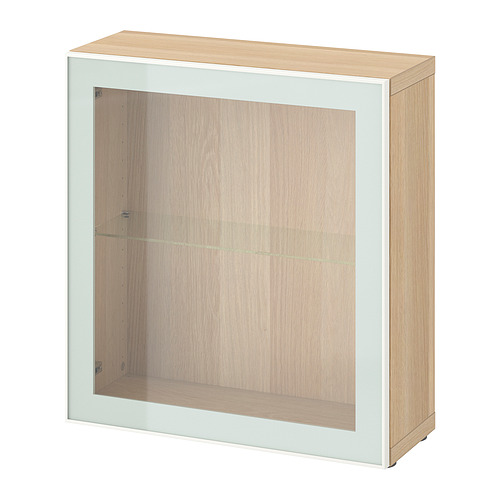 BESTÅ shelf unit with glass door