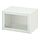 BESTÅ - shelf unit with glass door, white Glassvik/white/light green clear glass, 60x42x38 cm | IKEA Indonesia - PE881619_S1