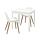 EKEDALEN/GRÖNSTA - meja dan 2 kursi, putih/putih, 80/120 cm | IKEA Indonesia - PE920735_S1