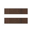 SINARP - Drawer front, brown, 40x10 cm