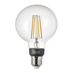TRÅDFRI - LED bulb E27 470 lumen, smart wireless dimmable/warm white globe