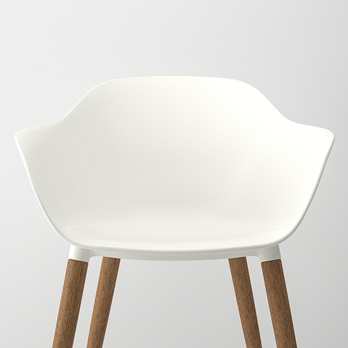GRÖNSTA chair with armrests, in/outdoor