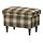 STRANDMON footstool with storage