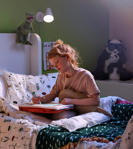 NATTSLÄNDA sarung duvet dan sarung bantal