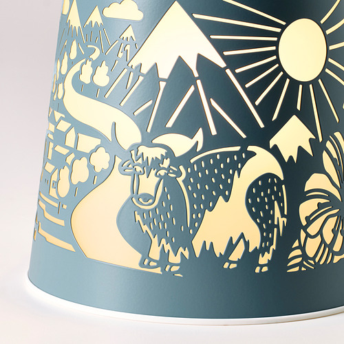 SOLSKUR Lampu meja LED