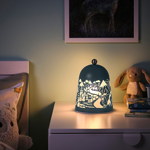 SOLSKUR Lampu meja LED