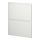 METOD - 2 fronts for dishwasher, Voxtorp matt white, 60 cm | IKEA Indonesia - PE594679_S1
