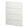 METOD - 4 fronts for dishwasher, Voxtorp matt white, 60 cm | IKEA Indonesia - PE594681_S1