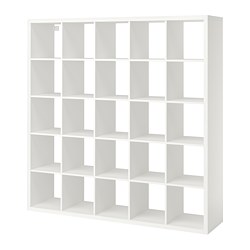 KALLAX - Shelving unit, white, 182x182 cm