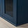 SKRUVBY - storage combination w glass doors, black-blue, 190x90 cm | IKEA Indonesia - PE881747_S1