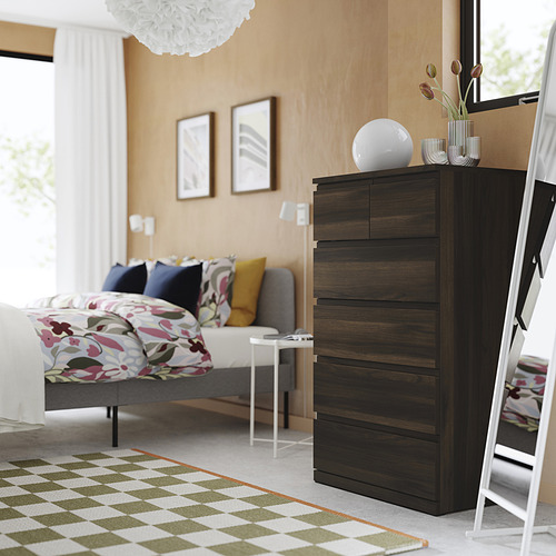STORKLINTA chest of 6 drawers