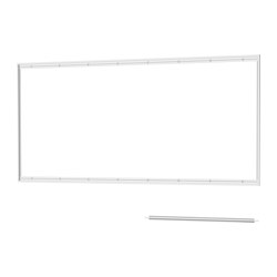 LYSEKIL - Rail for wall panel, aluminium, 120 cm