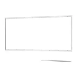 LYSEKIL - Rel untuk panel dinding, aluminium, 120 cm