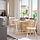 HÖGVED/NORDEN meja dan 2 kursi
