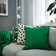 GURLI - Cushion cover, green, 50x50 cm