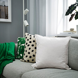 GURLI - Cushion cover, white, 50x50 cm