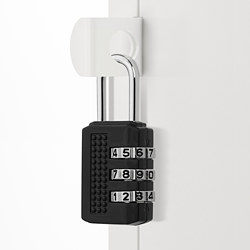 ELLOVEN - Padlock, grey