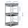OMAR - unit rak dg 3 keranjang, galvanis, 46x36x94 cm | IKEA Indonesia - PE797274_S1