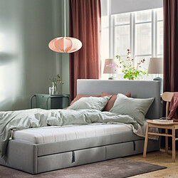 ÅFJÄLL - Kasur busa, keras medium/putih, 80x200 cm