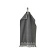 FJÄLLSTARR - Hand towel, dark grey, 40x70 cm