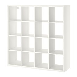 KALLAX - Shelving unit, white, 147x147 cm